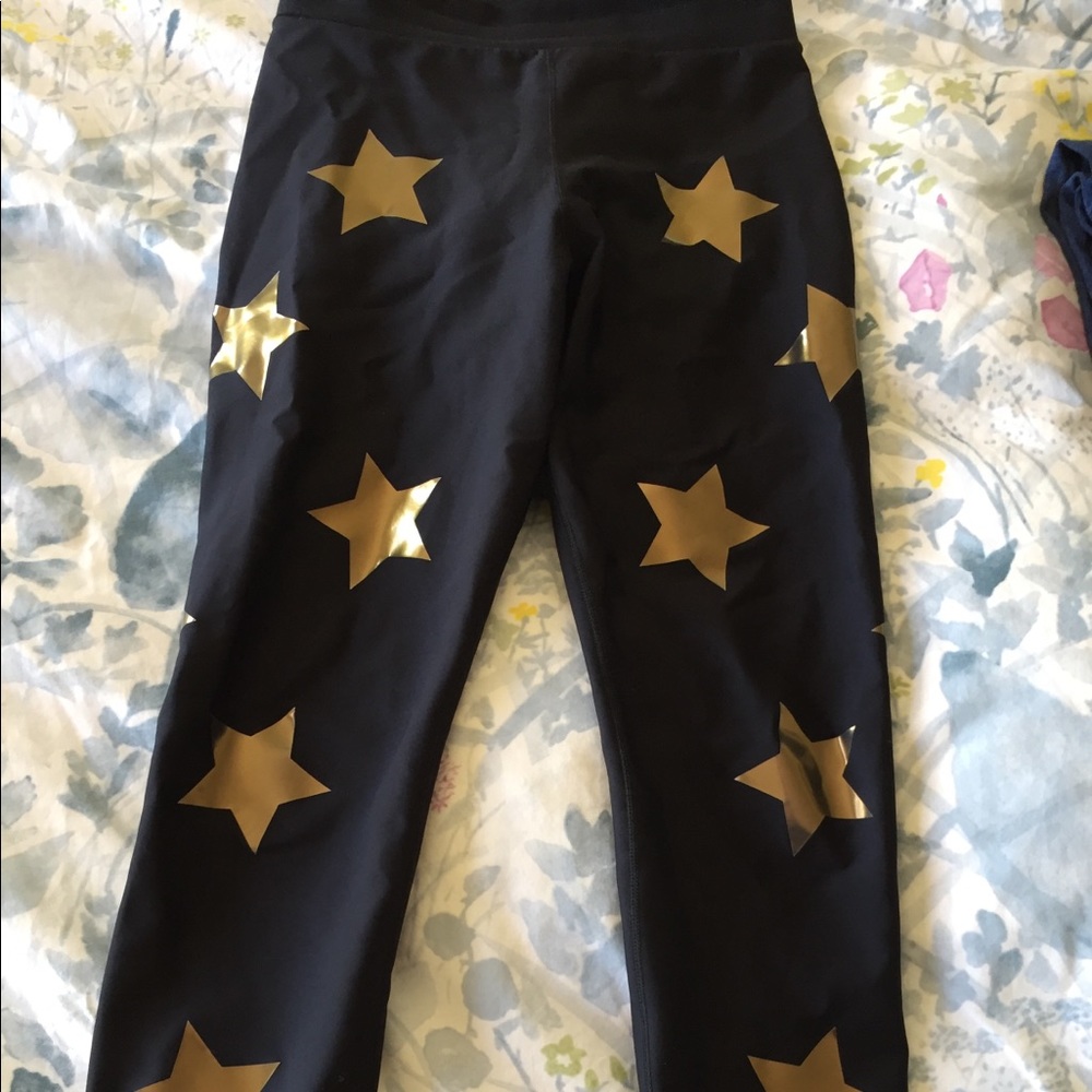 Ultracor golden star workout leggings size M